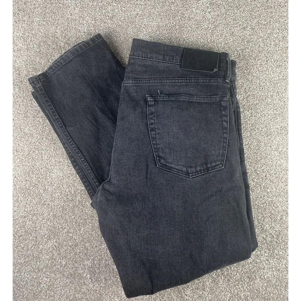 Polo Ralph Lauren Prospect Jeans Black Mens 36x31 Straight Cotton Stretch Skater